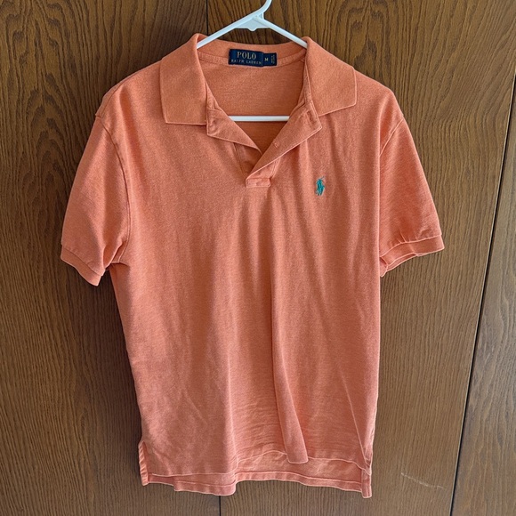 Polo by Ralph Lauren Men's Vibrant Orange Polo Shirt - Picture 1 of 3